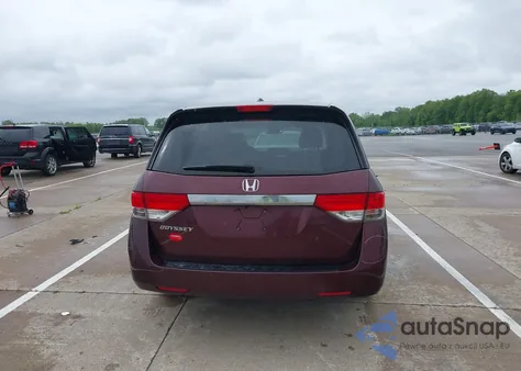 2014 Honda Odyssey Ex-L z USA, uszkodzony, nr VIN 5FNRL5H68EB127625